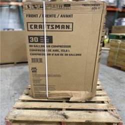 DALLAS LOCATION - AS-IS CRAFTSMAN 30-Gallon Portable Electric 175 PSI Vertical Air Compressor