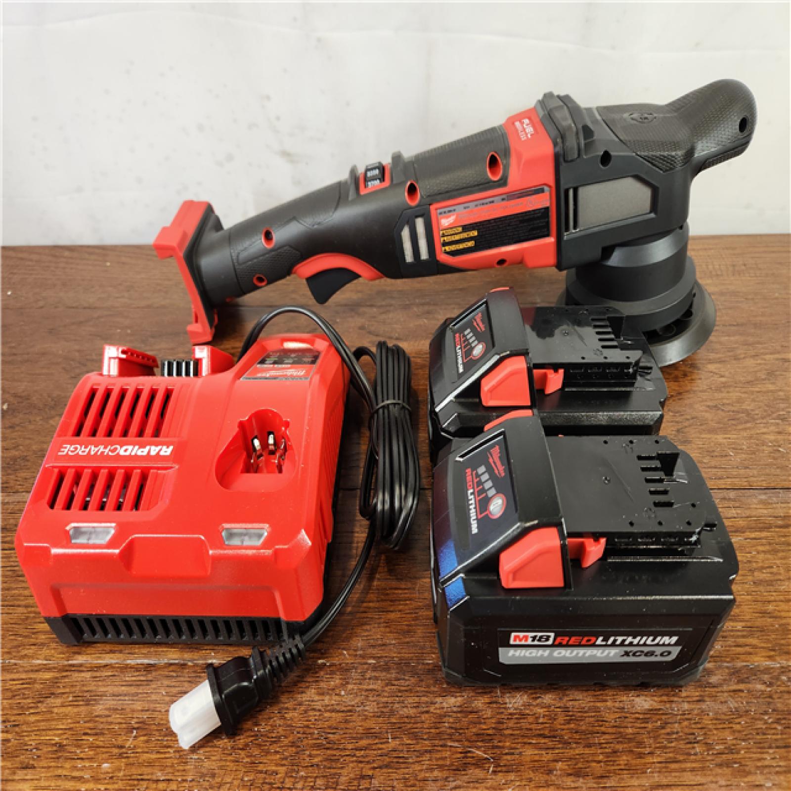 Good Milwaukee M18 FUEL Brushless Cordless 15mm Random Orbital Polisher Kit