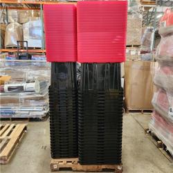 Phoenix Location 72 HDX 27 Gal. Tough Storage Tote in Black and Red