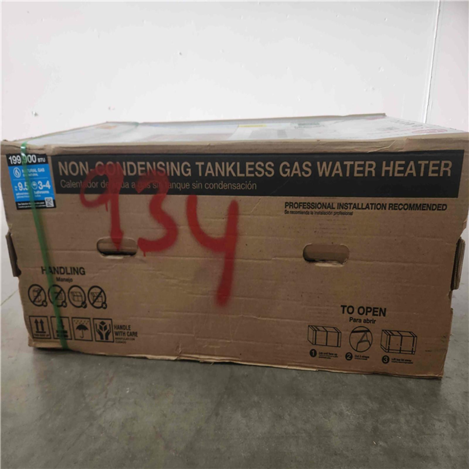 Phoenix Location Rheem Performance Plus 9.5 GPM Natural Gas Indoor Smart Tankless Water Heater 008