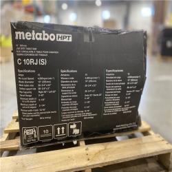 DALLAS LOCATION - Metabo HPT 10-in 15-Amp Table Saw with Micro Adjust Rip Fence and Caster Platform - 10 inch Jobsite Table Saw