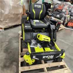 Dallas Location - As-Is RYOBI 80V HP Brushless 30 in. Battery Electric Cordless Zero Turn Riding Mower with (2) 80V 10 Ah Batteries and Charger