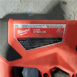 HOUSTON LOCATION - AS-IS (2) Milwaukee M12 3/8  Crown Stapler (Tool Only)