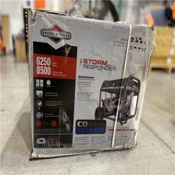 DALLAS LOCATION- Briggs & Stratton Storm Responder 6,250-Watt Gasoline Powered Recoil Start Portable Generator with OHV Engine