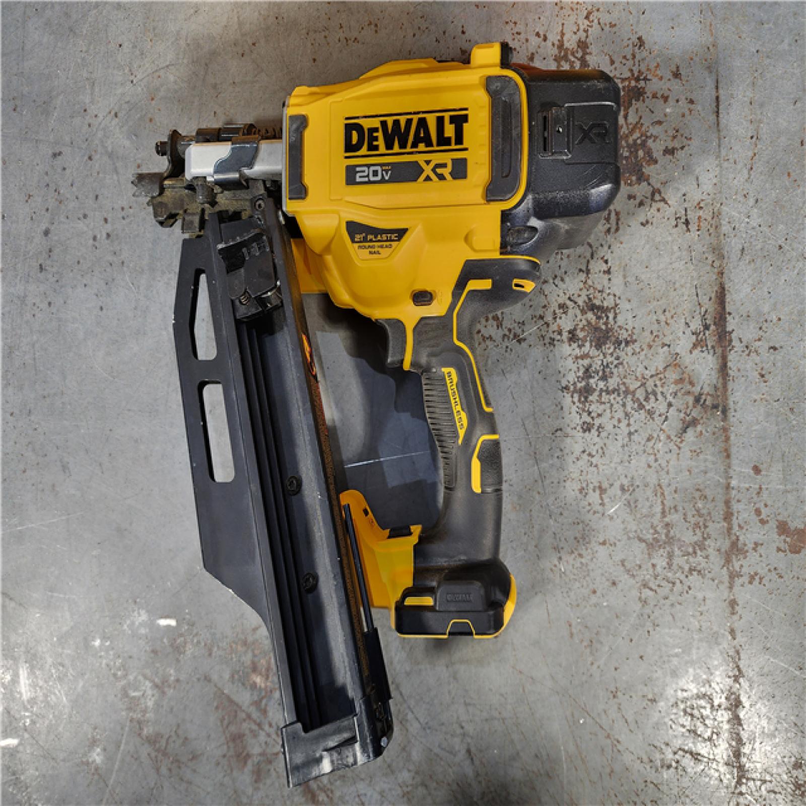 HOUSTON LOCATION - AS-IS DEWALT 20-Volt 21Â° Cordless Framing Nailer (Tool-Only)