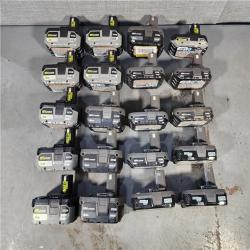 HOUSTON LOCATION - AS-IS RYOBI BATTERY PACK QTY - 20