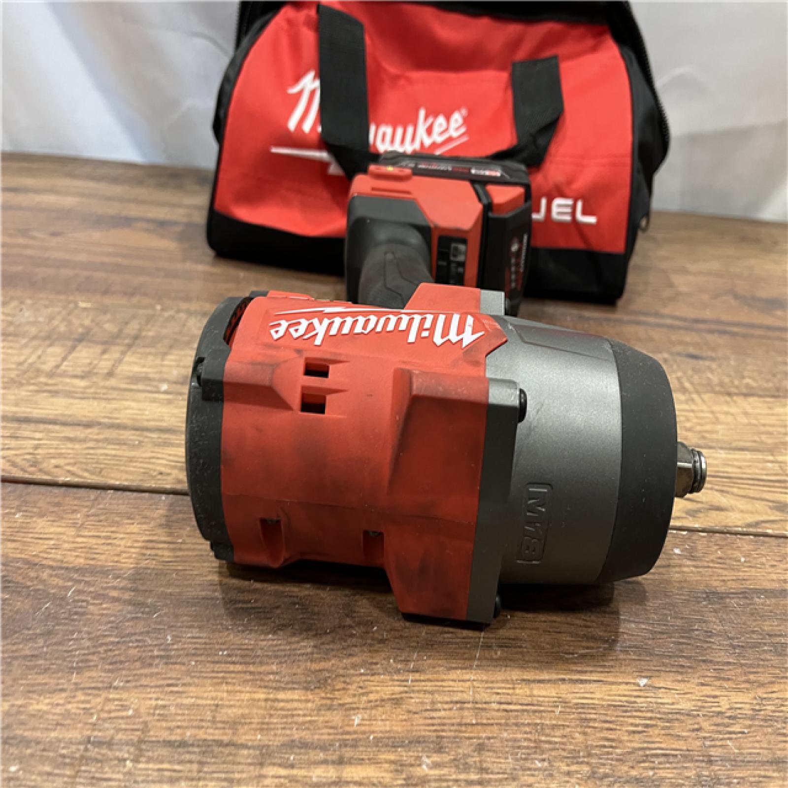 AS IS Milwaukee M18 1/2 in. Cordless Brushless High Torque Impact Wrench Kit (Battery & Charger)