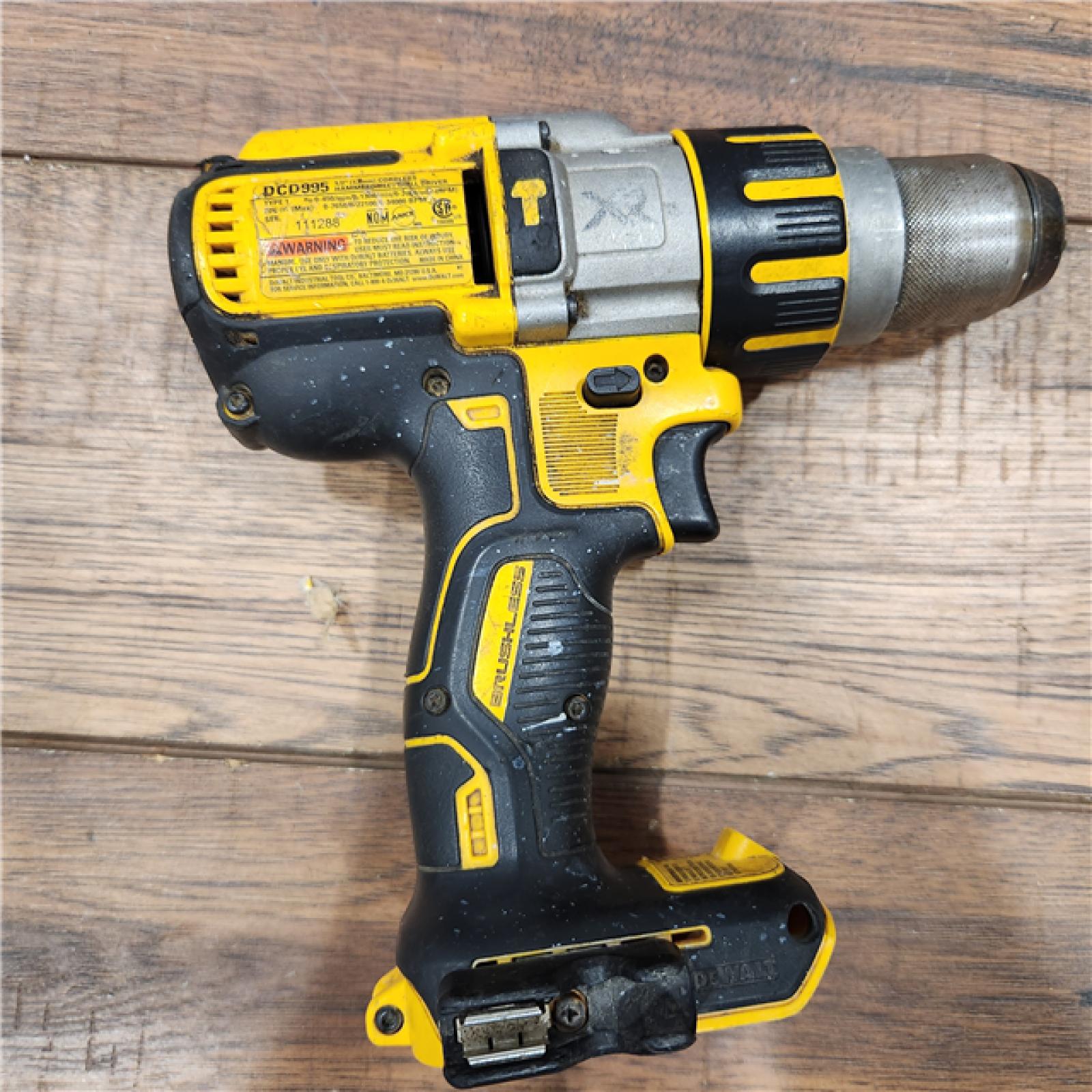 AS-IS Dewalt DCD999B 20V MAX Flexvolt 1/2  Cordless Hammer Drill Bare Tool