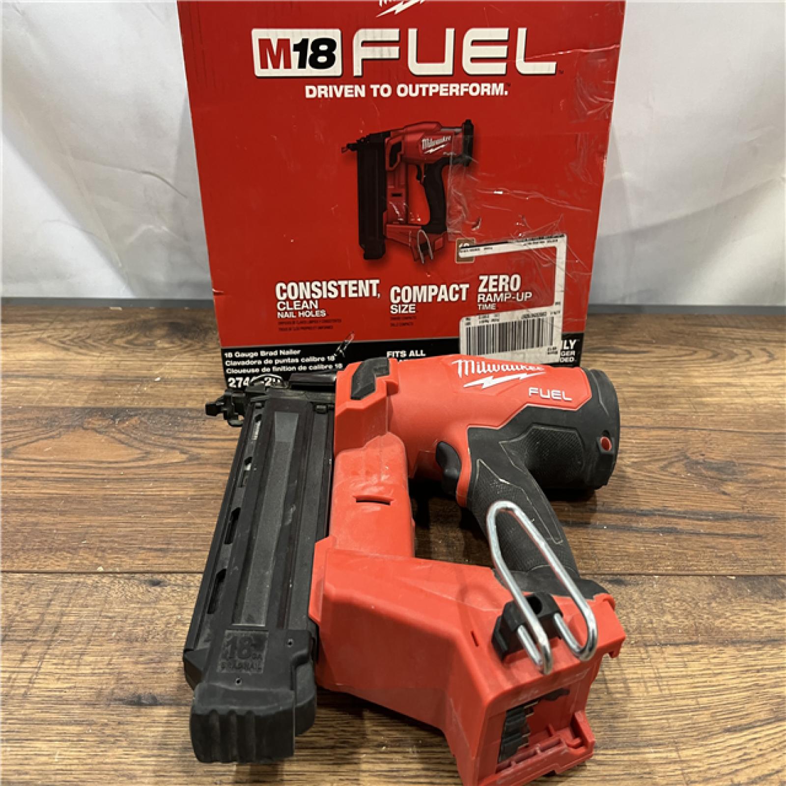 AS-IS Milwaukee M18 FUEL 18 Gauge Brad Nailer