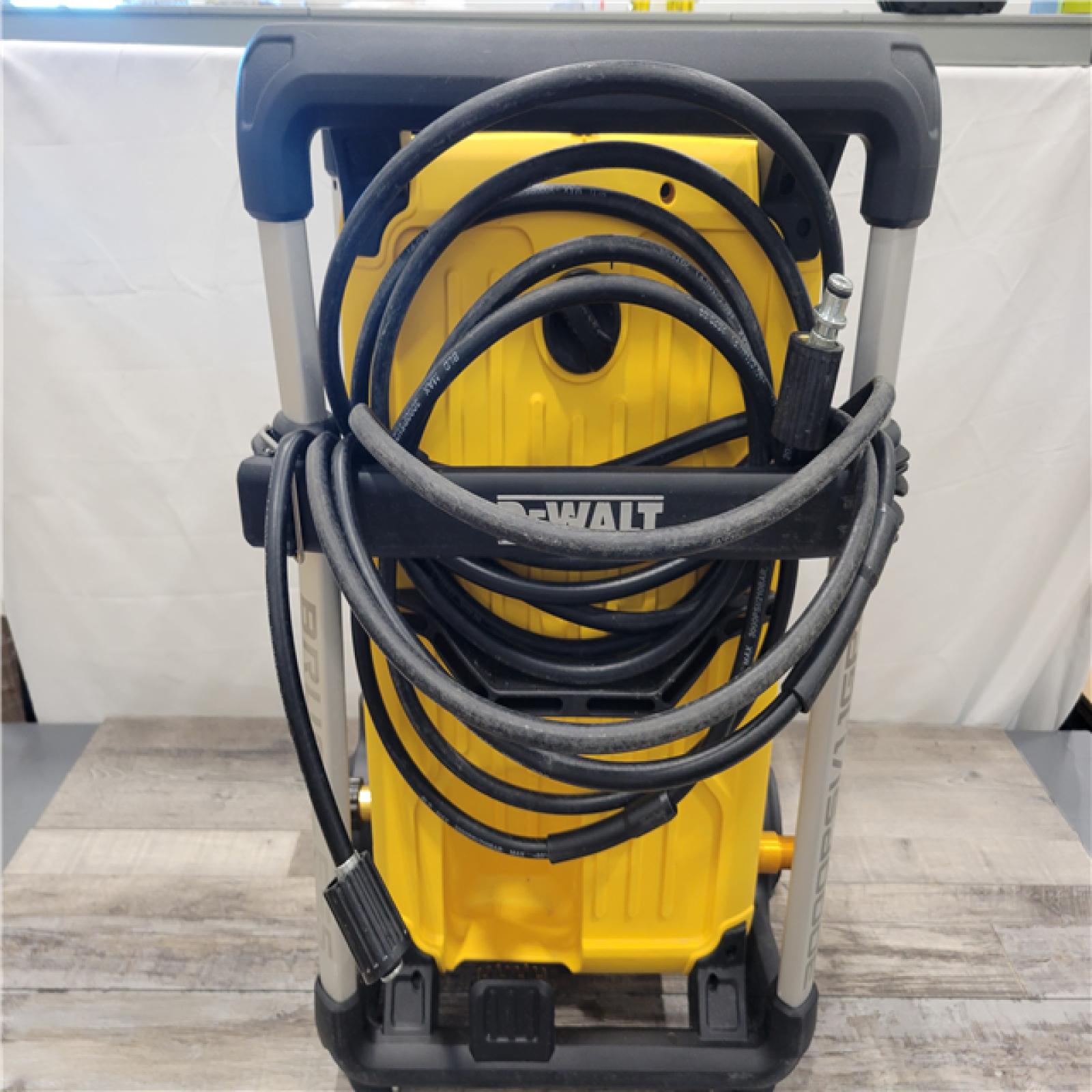 AS-IS DEWALT 3000 PSI 15 Amp Electric Pressure Washer with Internal Equipment Storage