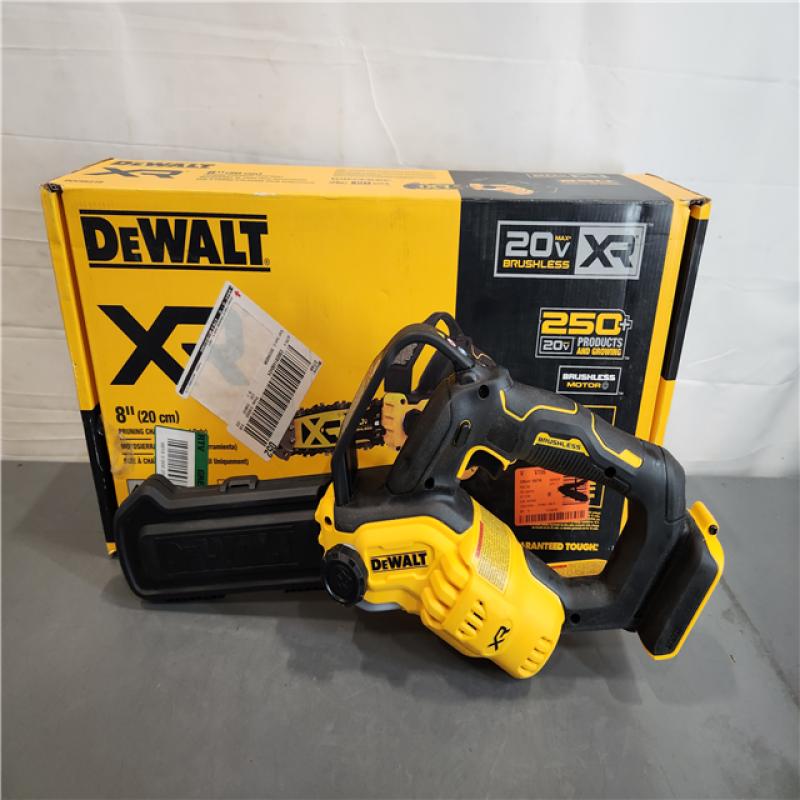 Dewalt DCCS623B 20V MAX Brushless Lithium-Ion 8 in. Cordless Pruning  Chainsaw (Tool Only)