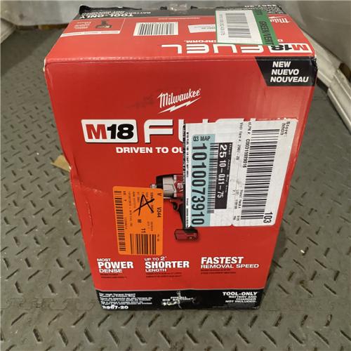 Houston location AS-IS MILWAUKEE M18 FUEL 18V Lithium-Ion Brushless Cordless 1/2 in. Impact Wrench with Friction Ring (Tool-Only)