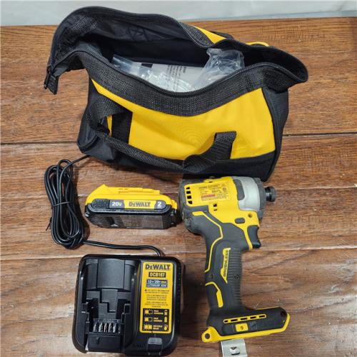 AS-IS DEWALT ATOMIC 20V MAX* Brushless Cordless Compact 1/4 in. Impact Driver Kit