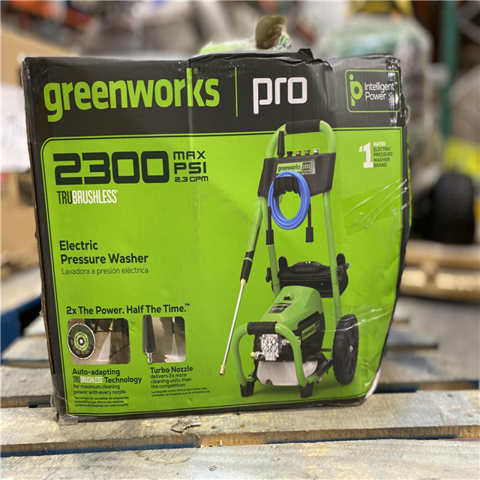 DALLAS LOCATION - Greenworks Pro 2300 PSI 1.2-GPM Cold Water Electric Pressure Washer