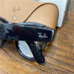 AS-IS Ray Ban Meta Skyler Polarized Glasses - Black