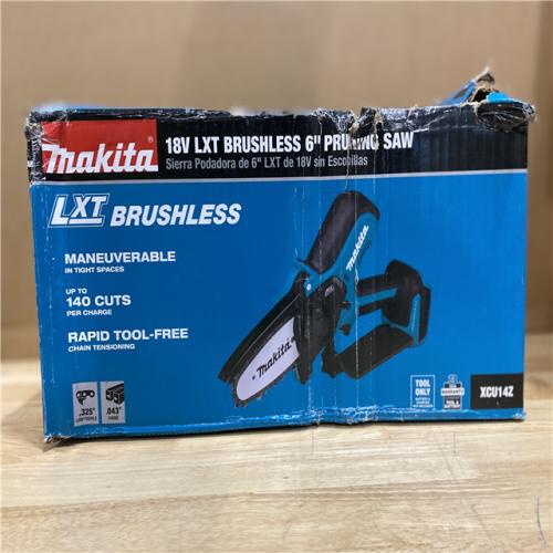 NEW! - Makita 18V LXT Lithium-Ion Brushless Cordless 6 in. Chain Saw (Tool Only)