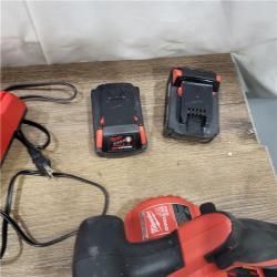 AS-IS Milwaukee M18 18-Volt Lithium-Ion Cordless Combo Tool Kit (5-Tool) with (1) 3.0Ah and (1) 1.5Ah Battery, (1) Charger, (1) Tool Bag