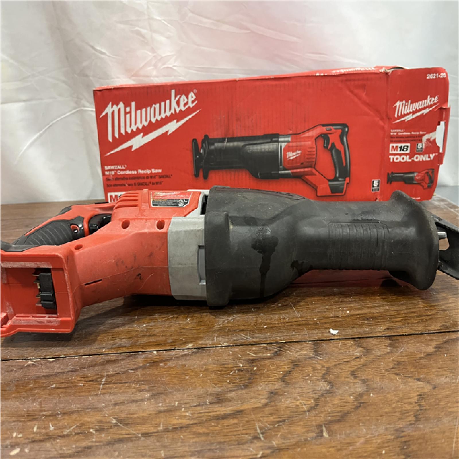 AS-ISMilwaukee  M18 SAWZALL Lithium-Ion Cordless Reciprocating Saw (Tool Only)