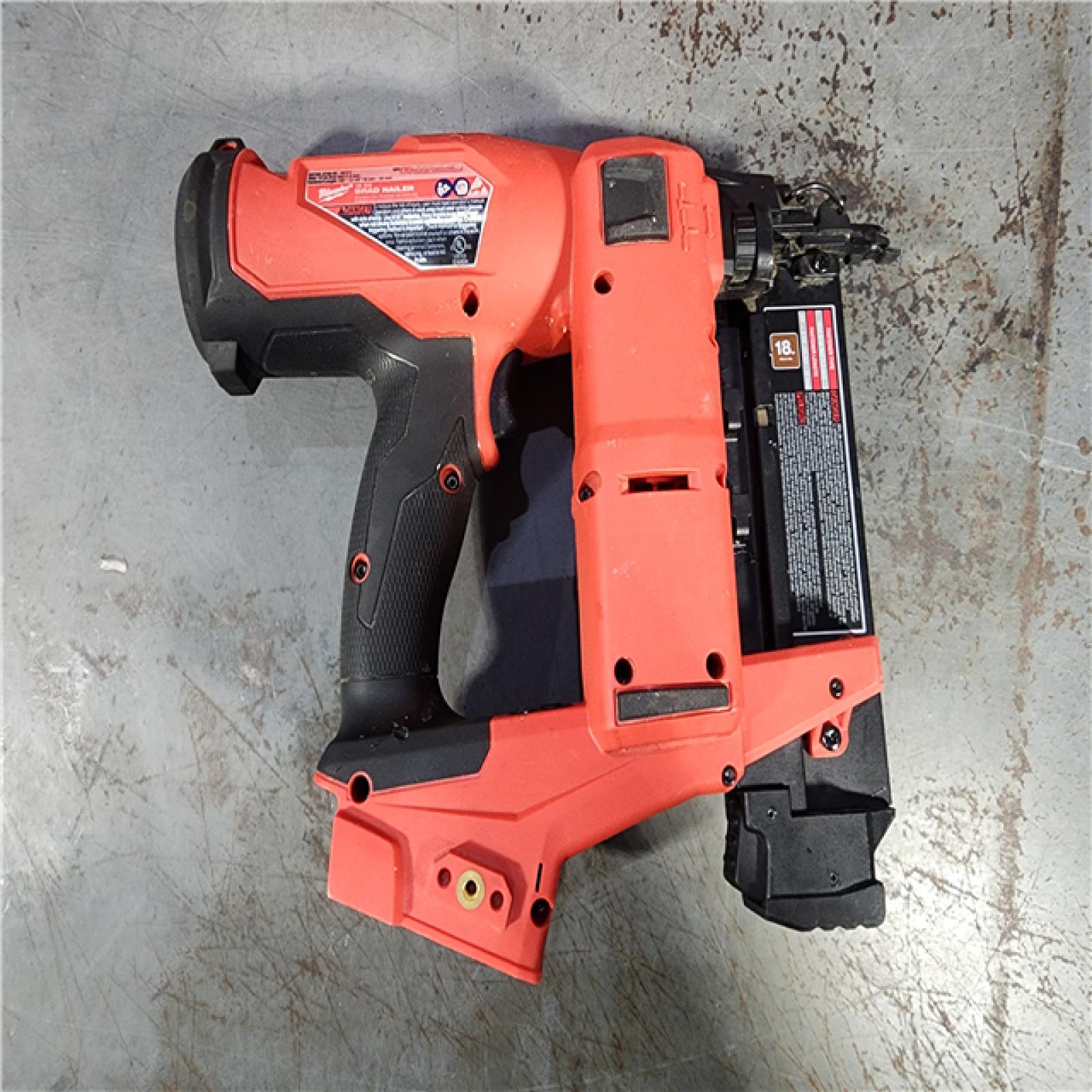 HOUSTON LOCATION - AS-IS Milwaukee M18 Fuel 18V Brushless 18-Gauge Brad Nailer 2746-20 (Bare Tool)