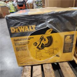 Dallas Location - NEW- DEWALT Miter Saw, 12-Inch, Double Bevel, Compound, XPS Cutline, 15-Amp (DWS716XPS)