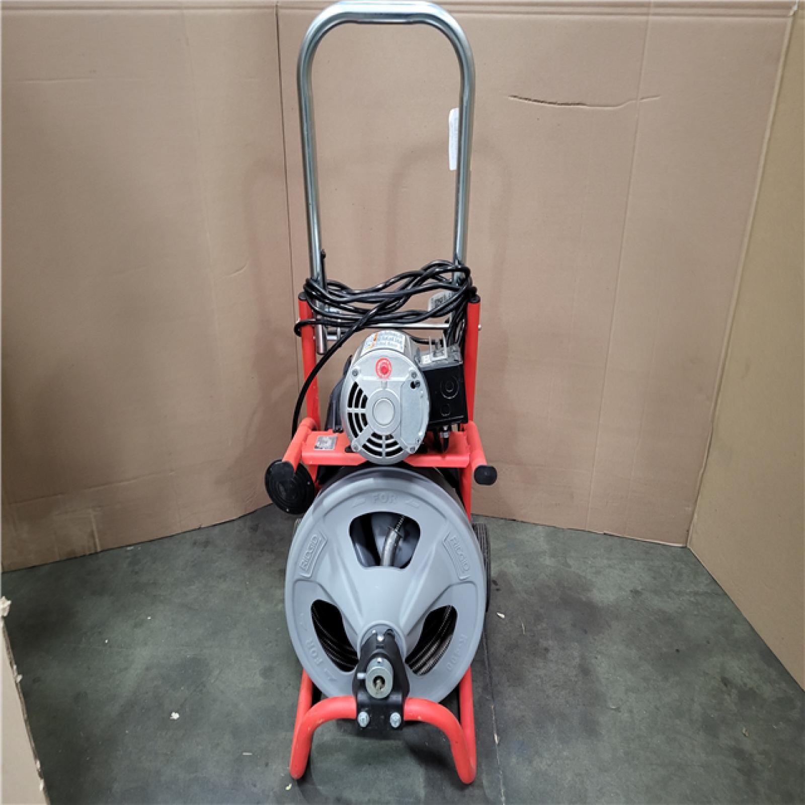 CALIFORNIA AS-IS RIDGID K-400 POWERED DRAIN CLEANER