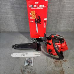 HOUSTON LOCATION - AS-IS Milwaukee Tool 2826-20T M18 FUEL 14  Top Handle 18-Volt Lithium-Ion Brushless Electric Cordless Chainsaw (Tool-Only)