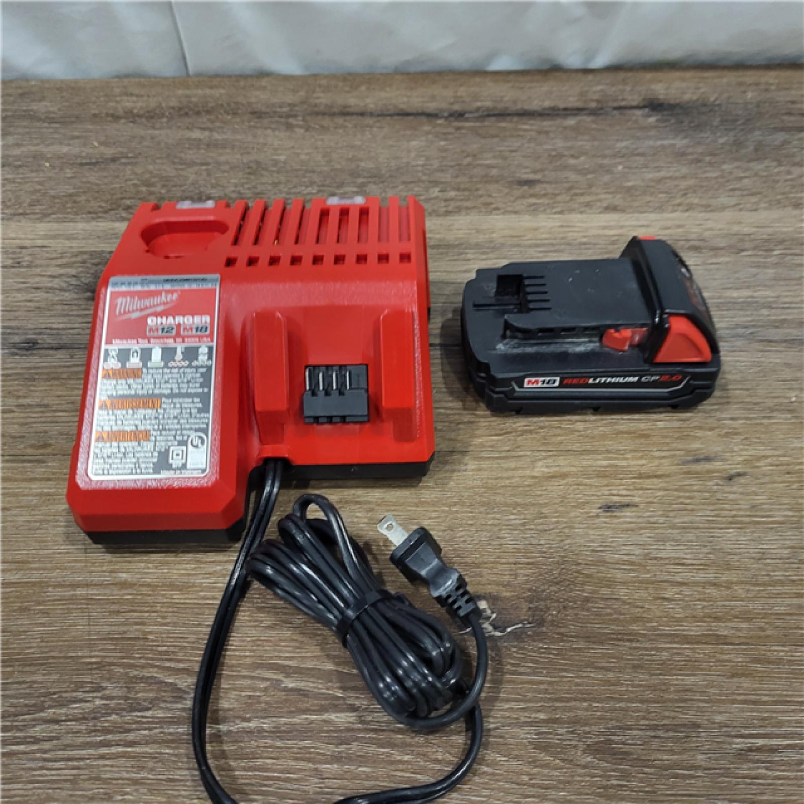 AS-IS Milwaukee M18 18-Volt Lithium-Ion XC Battery Starter Kit