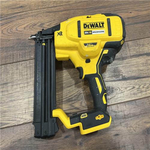 AS-IS DeWalt 20V MAX XR Lithium-Ion Electric Cordless 18-Gauge Brad Nailer (Tool Only)