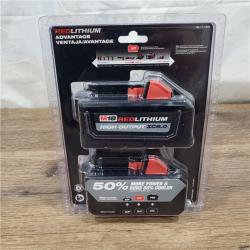 NEW! M18 18-Volt Lithium-Ion High Output 6.0Ah Battery Pack (2-Pack)