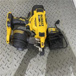 Houston location AS-IS DEWALT Stanley  Black & Decker 2007898 Roofing Nailer Cordless ONLY CHARGER NO BATTERY