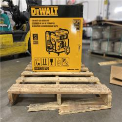 DALLAS LOCATION - DEWALT 8125 / 6500- Watt Gas Powered Portable Generator with Idle Control, Covered Outlets and CO Protect