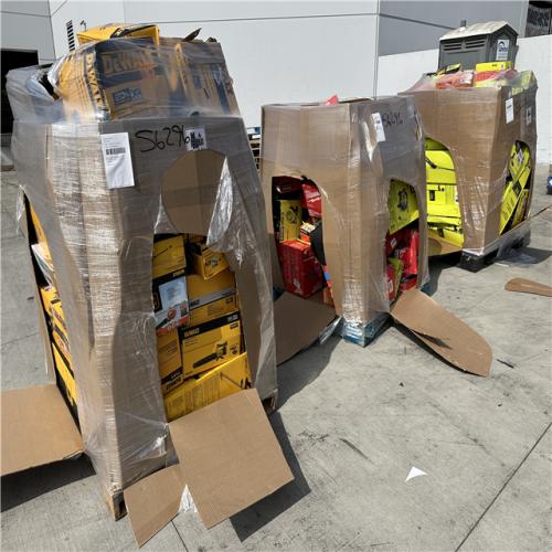 California AS-IS POWER TOOLS Partial Lot (3 Pallets) P-R056296