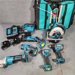 HOUSTON LOCATION - AS-IS Cordless 7 Tool Combination Kit: 18V MPN:XT510SM