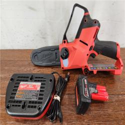 AS-IS Milwaukee M12 FUEL Lithium-Ion Brushless Cordless 6 in. HATCHET Pruning Saw Kit