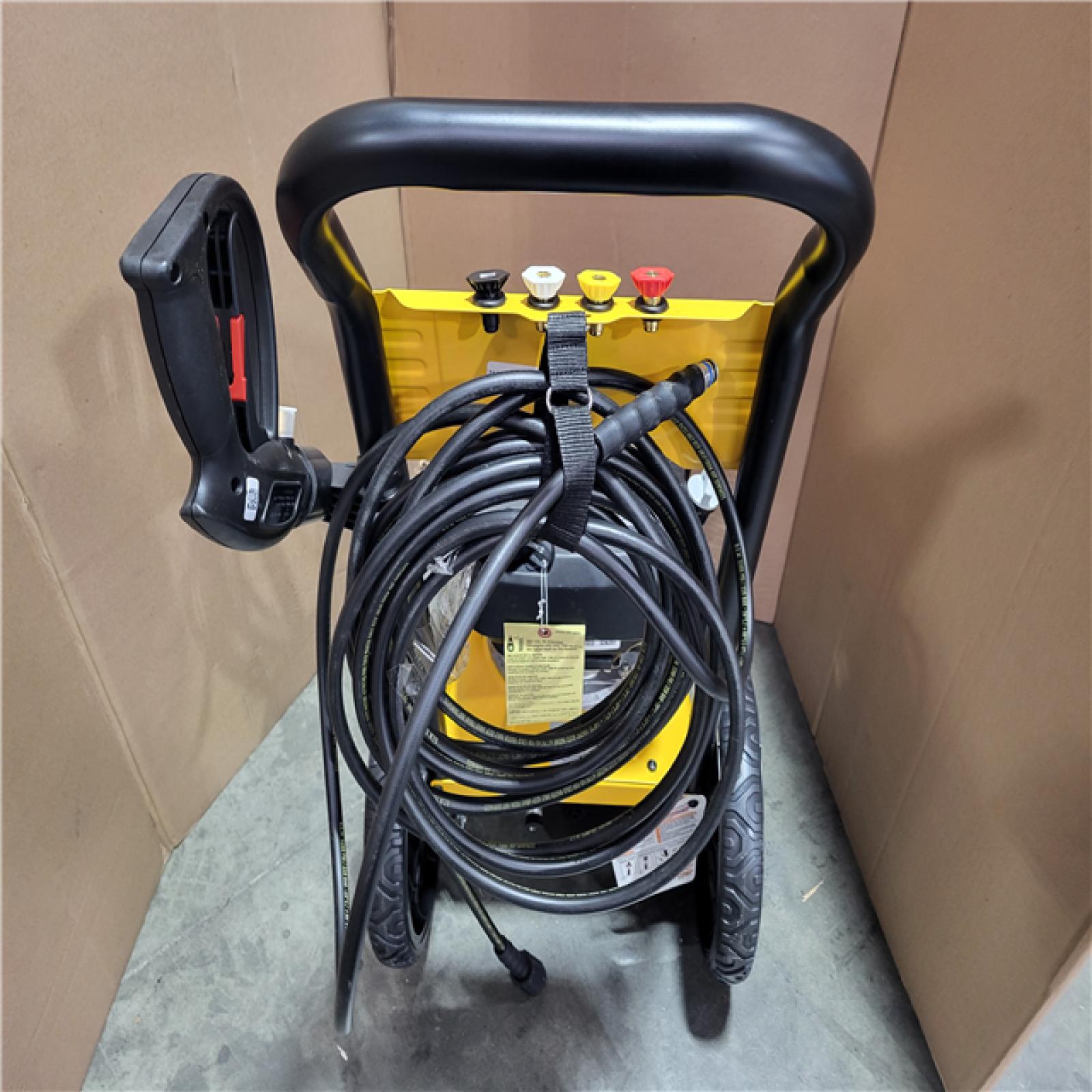 CALIFORNIA AS-IS DEWALT HIGH PERFORMANCE EASY START HONDA GVC 170 3100 PSI GAS PRESSURE WASHER