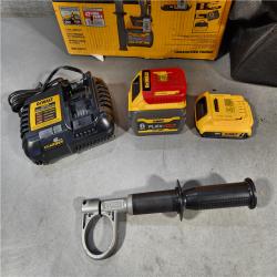 HOUSTON LOCATION - AS-IS DEWALT 20V MAX Cordless Brushless Hammer Drill/Driver 2 Tool Combo Kit with FLEXVOLT ADVANTAGE