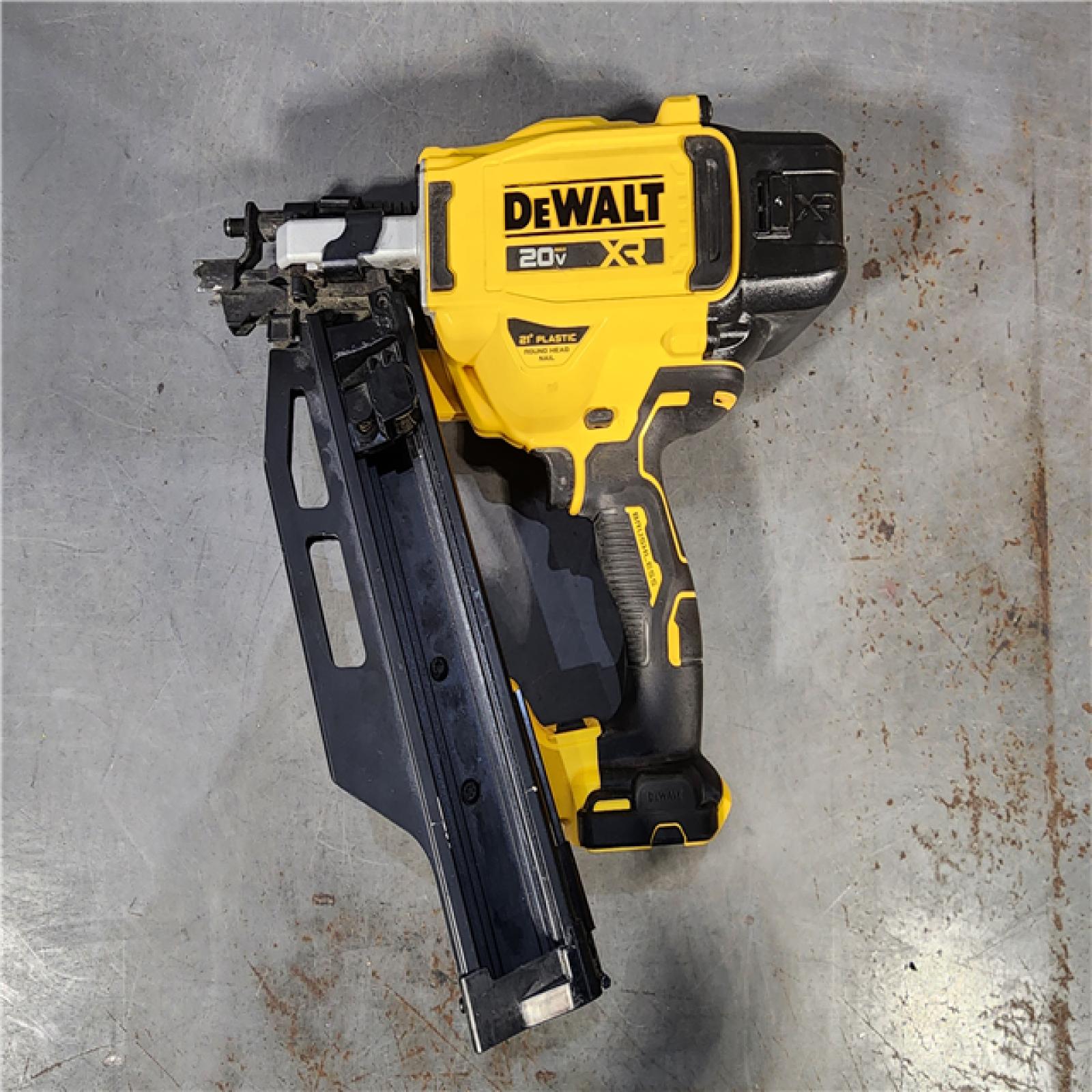 HOUSTON LOCATION - AS-IS DEWALT 20-Volt 21Â° Cordless Framing Nailer (Tool-Only)