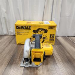 AS IS DEWALT 20-Volt MAX Lithium-Ion Cordless 6-1/2 in. Circular Saw (Tool-Only)