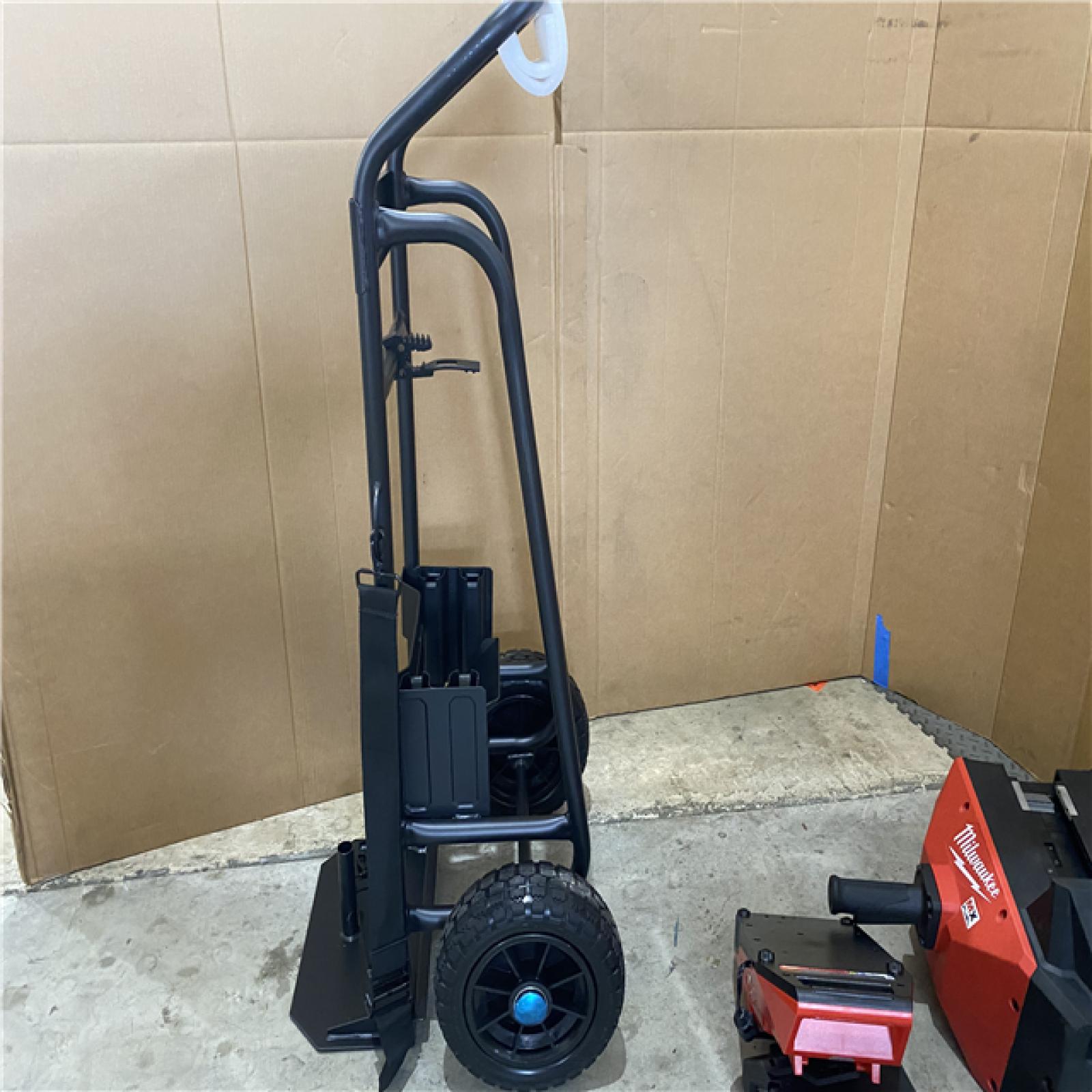 HOUSTON LOCATION - AS-IS Milwaukee MXF368-1XC Breaker  1-1/8 in Chuck  Hex Chuck  1300 Bpm  50 Ft-lb Impact Energy (WITH CART)