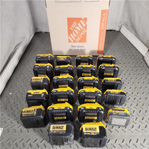 HOUSTON LOCATION - AS-IS DEWALT BATTERY PACK QTY - 22