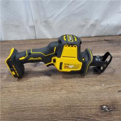 AS-IS ATOMIC 20V MAX Cordless Brushless Compact Reciprocating Saw, (1) 5.0Ah Battery, Charger, and Bag