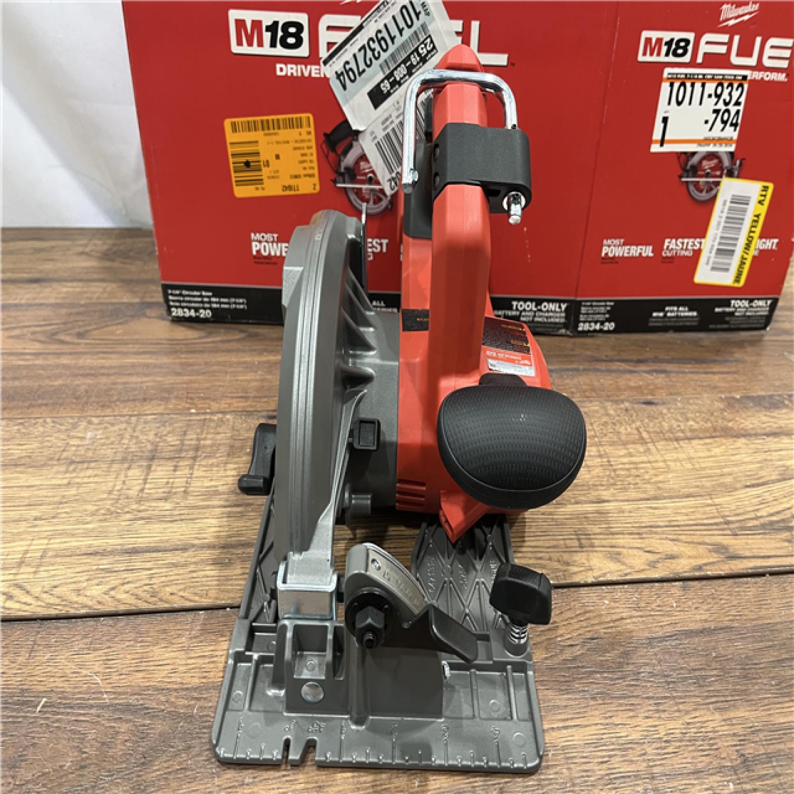 AS IS Milwaukee M18 FUEL 18V Lithium-Ion Brushless Cordless 7-1/4 in. Circular Saw (Tool-Only)