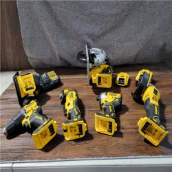 CALIFORNIA NEW DEWALT BRUSHLESS 6-TOOL COMBO KIT WITH TOUGHSYSTEM 2.0 (2 BATTERIES AND CHARGER INCLUDED)