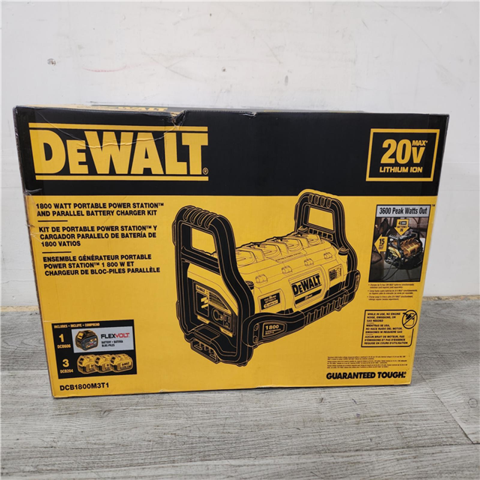 Phoenix Location NEW DEWALT 1800 Watt Portable Power Station and 20-Volt/60-Volt MAX Lithium-Ion Battery Charger (No Batteries)