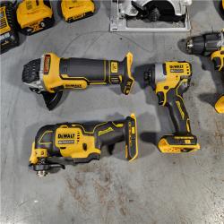 HOUSTON LOCATION - AS-IS (APPEARS LIKE NEW) Dewalt 20-Volt MAX ToughSystem Lithium-Ion 6-Tool Cordless Combo Kit