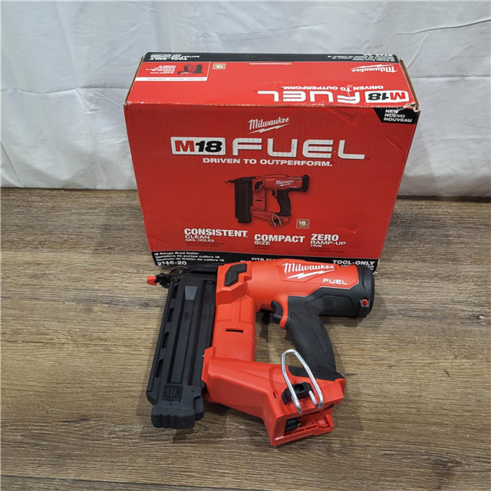 AS-IS Milwaukee M18 FUEL 18 Gauge Brad Nailer