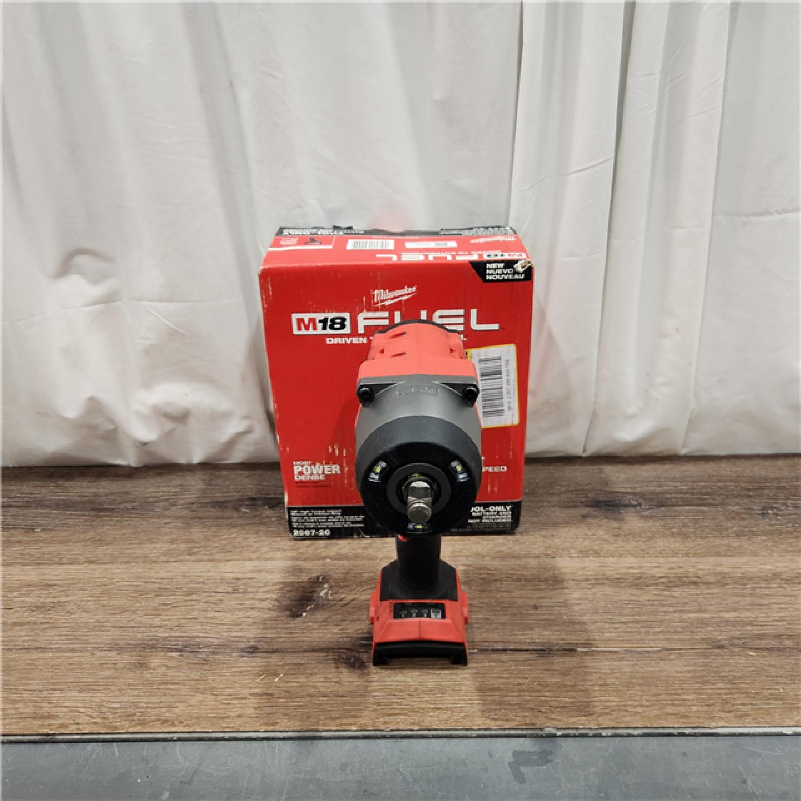 AS IS Milwaukee M18 FUEL 18V Lithium-Ion Brushless Cordless 1/2 in. Impact Wrench with Friction Ring (Tool-Only)