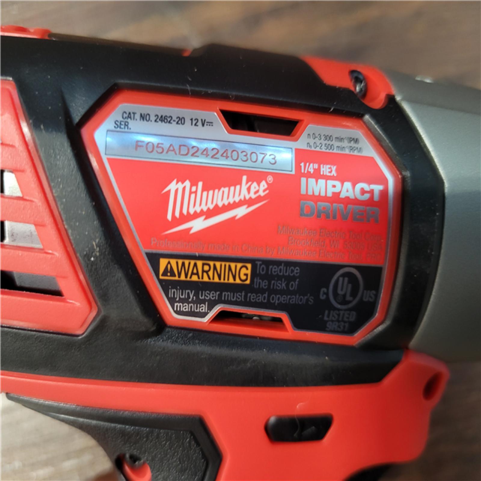 CALIFORNIA PARTIAL MILWAUKEE M12 TOOL COMBO KIT (CHARGER INCLUDED, BAG INCLUDED) (NO BATTERIES INCLUDED)