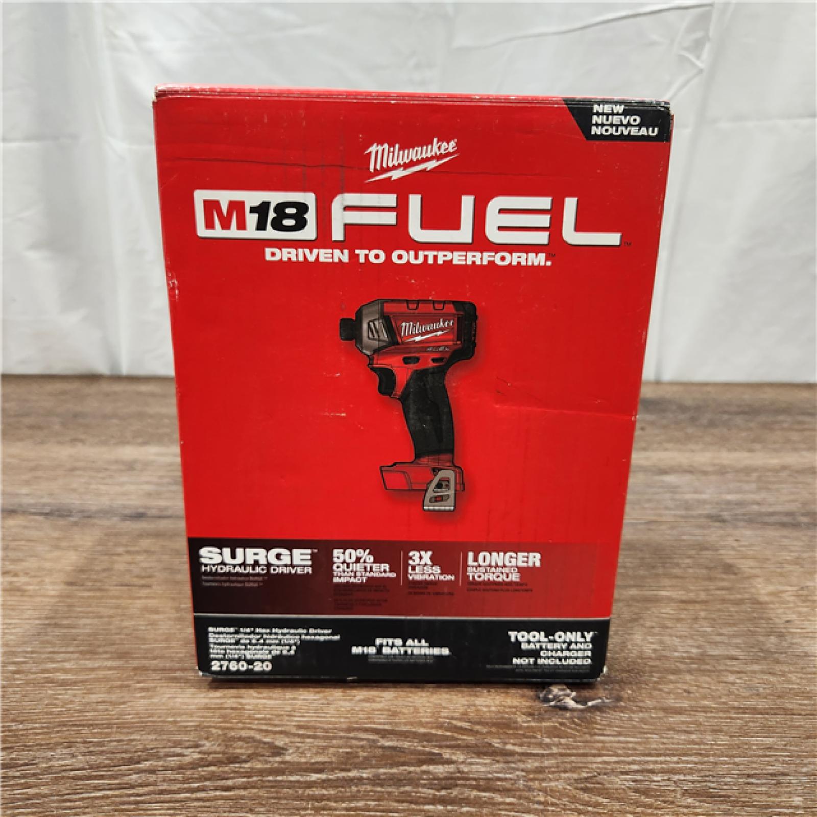 AS-IS M18 FUEL SURGE 18V Lithium-Ion Brushless Cordless 1/4 in. Hex Impact Driver (Tool-Only)