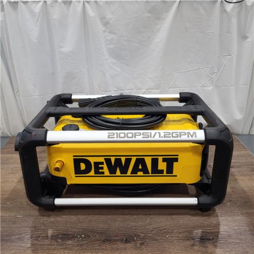 AS-IS DEWALT Electric Pressure Washer  2100 PSI  Jobsite Power Washer DWPW2100